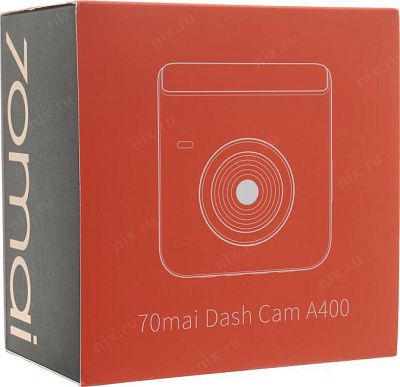 Видеорегистратор 70mai A400 Red Dash Cam A400  (2560x1440145°LCD  2"microSDXCWiFi G-sens  USBмикLi-Pol)