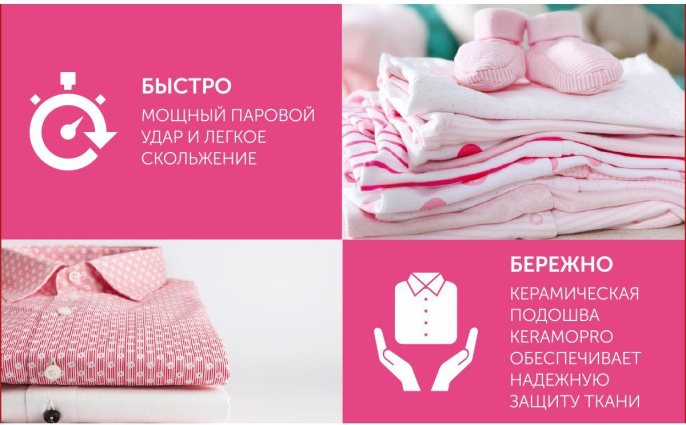 Утюг Scarlett SC-SI30K44,  с паровым ударом,  2000Вт,  лиловый