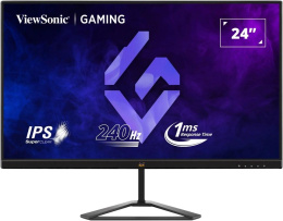 23.8" Монитор ViewSonic VX2479A-HD-PRO,  1920x1080,  IPS,  240Гц,  2хHDMI,  1хDP,  черный