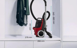 Пылесос Gorenje VC2202G4AHR 2000Вт красный/черный