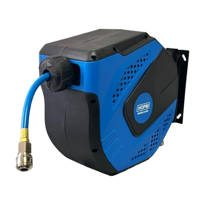 Шланг пневматический 15 м, 8х12 мм, PVC в самоскручивающейся катушке NORM ASN-0812-15-PVC