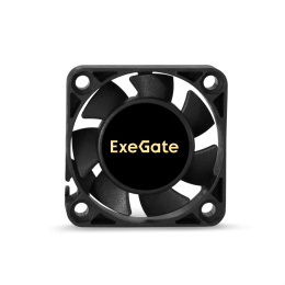 Вентилятор 12В DC ExeGate EX04010S2P 40x40x10 мм, Sleeve bearing подшипник скольжения , 2pin, 5000RPM, 24dBA EX283363RUS