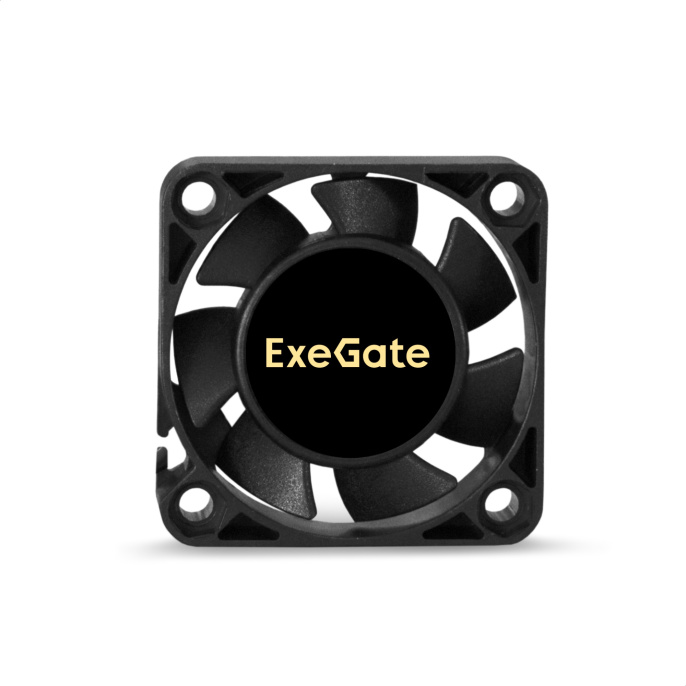 Вентилятор 12В DC ExeGate EX04010S2P 40x40x10 мм, Sleeve bearing подшипник скольжения , 2pin, 5000RPM, 24dBA EX283363RUS