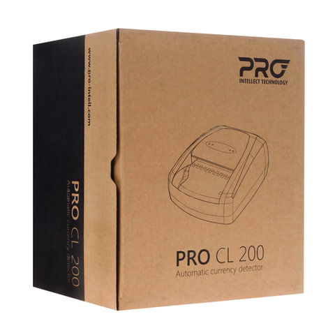 Детектор банкнот PRO CL 200 автоматический Т-06224