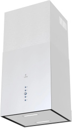 Вытяжка каминная Lex Alto 400 белый управление: кнопочное 1 мотор CHTI000400
