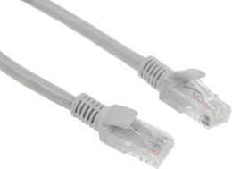 Патч-корд PREMIER PP6U-0.25M литой molded , UTP, кат.6, 0.25м, 4 пары, 24AWG, алюминий омедненный, многожильный, серый