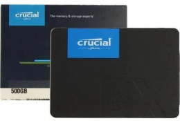 SSD накопитель Crucial BX500 CT500BX500SSD1 500ГБ, 2.5", SATA III, SATA