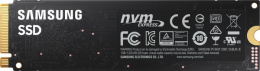 Накопитель SSD SAMSUNG 500Gb 980 M.2 2280, PCI-E Gen3 x4, NVMe, R/W 3100/2600MB/s, 300TBW MZ-V8V500BW