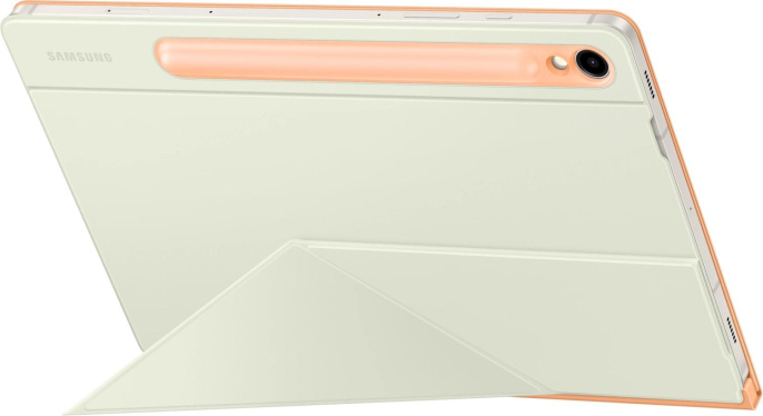 Чехол для планшета Samsung Smart Book Cover, для  Samsung Galaxy Tab S9/S9 FE/S10 FE/S10 Lite, оранжевый [ef-bx710poegru]
