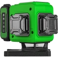 Лазерный уровень AMO LN 3D-360-2, ±0.2 мм / 3x360 / зеленый луч 821173