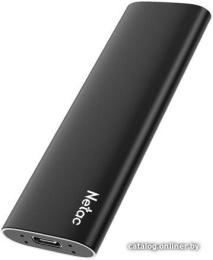 Накопитель SSD Netac USB-C 250GB NT01ZSLIM-250G-32BK Z Slim черный