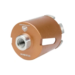 Сверло алмазное для подрозетников DH-D400 (72/65 мм; M16; 6 сегментов) Адель ДУУ00005761