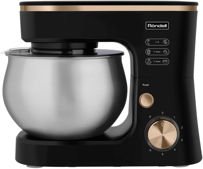 Кухонная машина Rondell RDE-1404 планетар.вращ. 2000Вт