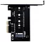 Адаптер ASIA PCI-E M.2 NGFF for SSD Bulk ASIA PCIE M2 NGFF M-KEY