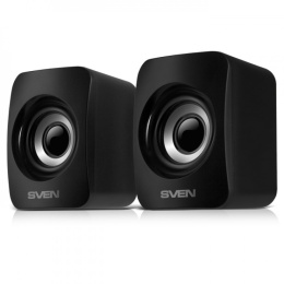 Колонки Sven 130 2.0 черный 6Вт портативные