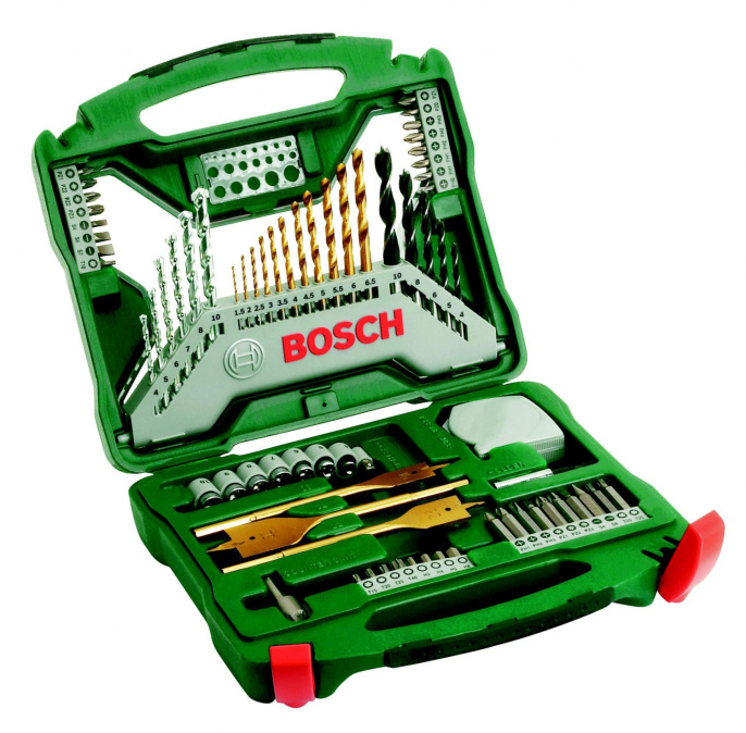 Набор принадлежностей Bosch X-Line-70 70 предметов жесткий кейс (2607019329)
