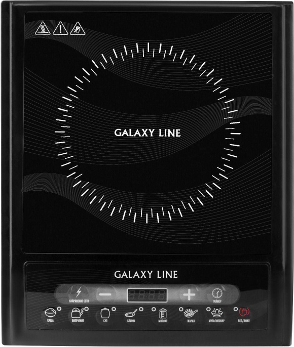 Плита Индукционная Galaxy Line GL3054 черный стеклокерамика настольная ГЛ3054Л