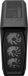 Корпус Aerocool Aero One Frost-G-BK-v1 черный без БП ATX 4x120mm 2x140mm 2xUSB3.0 audio bott PSU (ACCM-PB17043.11)