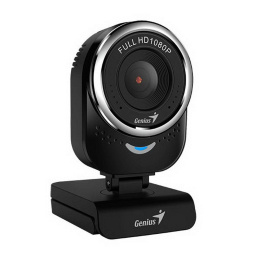 Веб-камера Genius QCam 6000 черная Black new package, 1080p Full HD, Mic, 360°, универсальное мониторное крепление, гнездо для штатива 32200002407