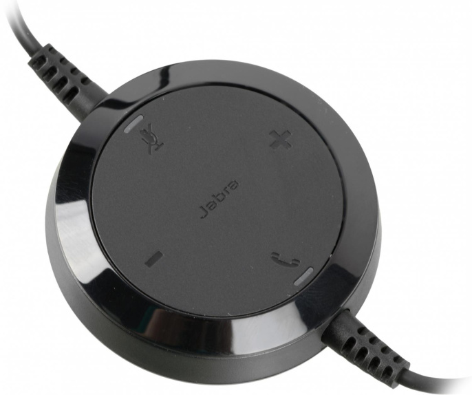 Гарнитура Jabra Evolve 20 MS Stereo,  для контактных центров, накладные,  проводные, черный [4999-823-109]