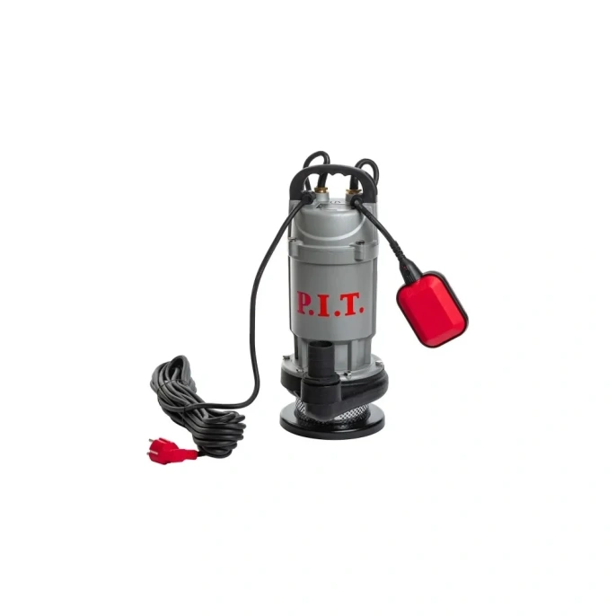 Насос дренажный P.I.T. 550 Вт, чистая вода, напор 15 м, производительность 300 л/мин, корпус нержавеющая сталь PSW550-C2