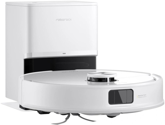 Пылесос-робот Roborock S9+ WHITE 45Вт белый S9P02-02