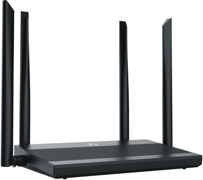 Wi-Fi роутер Netis N3D,  Wi-Fi 5,  AC1200,  2.4/5ГГц, 3 LAN,  черный