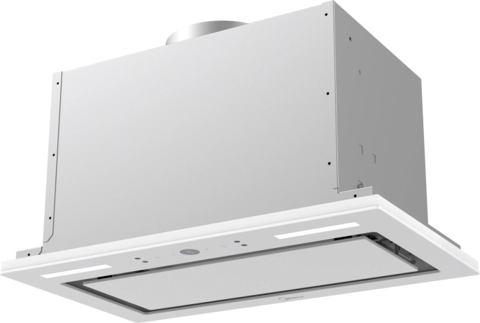 Встраиваемая вытяжка Midea MH60I530GW, управление сенсорное, белый