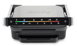 Электрогриль DOMFY Metal,  DSM-EG703 серебристый