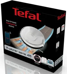 Пылесос-робот Tefal X-Plorer Serie 45 RG8227WH белый