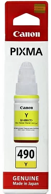 Чернильница Canon GI-490Y Yellow для PIXMA G1400/2400/3400