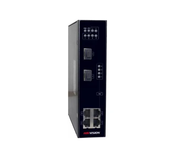 Коммутатор Hikvision DS-3T0306P, неуправляемый
