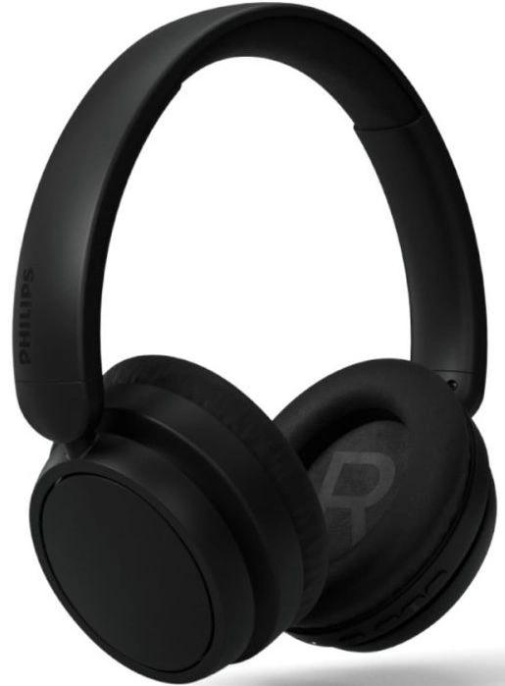 Наушники Philips TAH5209, Bluetooth, накладные, черный [tah5209bk/00]