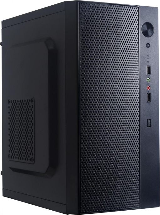 Корпус mATX Accord Entry ACC-242B, Mini-Tower, без БП,  черный