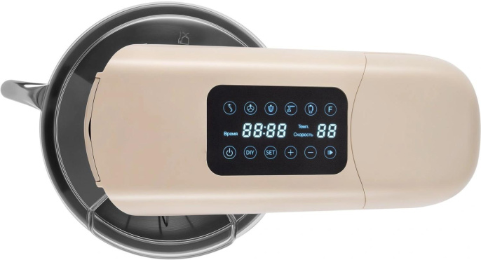 Кухонная машина Hyundai HYM-S9681 планетар.вращ. 1500Вт бежевый