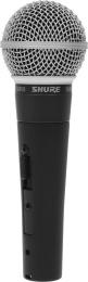 Микрофон проводной Shure SM58SE черный/серебристый