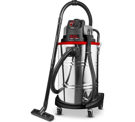 Пылесос промышленный CROWN CT42035, 1400 Вт, 60 л.