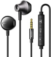 Проводные наушники UGREEN EP106 35755 Wired Earphones 3.5 mm. Цвет: черный