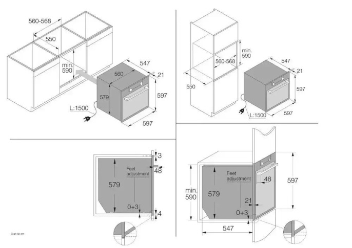 Электрическая духовка ASKO OP8664S