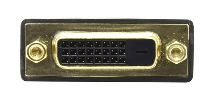 5bites DH1807G Переходник DVI 24+1 F / HDMI M, зол.разъемы