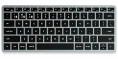 Беспроводная клавиатура Satechi Slim X1 Bluetooth Keyboard-RU. Раскладка - Русская. Цвет: серебристый.