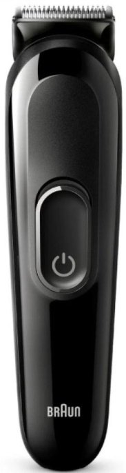 Триммер Braun Series 3 MGK3420 черный насадок в компл:5шт