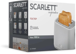 Тостер Scarlett Inspiration SC-TM11067,  белый