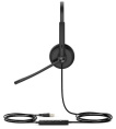 Головная гарнитура Yealink UH34 Dual UC Дуо, Проводная, HD звук, USB
