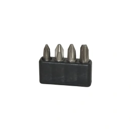 Набор бит крестовых PH 4 шт, PH1-PH3, 1/4" 10106004P-1 AIST 00-00025980