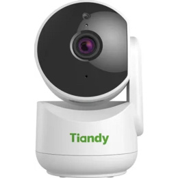 Tiandy TC-H322A Spec:I2W/WIFI/Eu/4mm компактная поворотная домашняя, 2Мп, 1920х1080@20к/c, DWDR, цвет: 0.02лк, S+265, H.265 HP , S+264, H.264 HP, MP, BP , объектив 4мм, встроенные микрофон и динамик,
