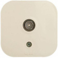 Розетка телевизионная Legrand Quteo открытая, слоновая кость [782245]