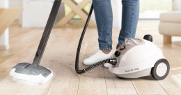 Пароочиститель GALAXY LINE GL 6270,  белый/серый [гл6270л]