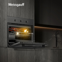 Духовой шкаф WEISSGAUFF EOM 266 PMB, черный