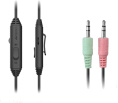 Наушники с микрофоном A4Tech Fstyler FH100 черный 2м накладные оголовье FH100 STONE BLACK